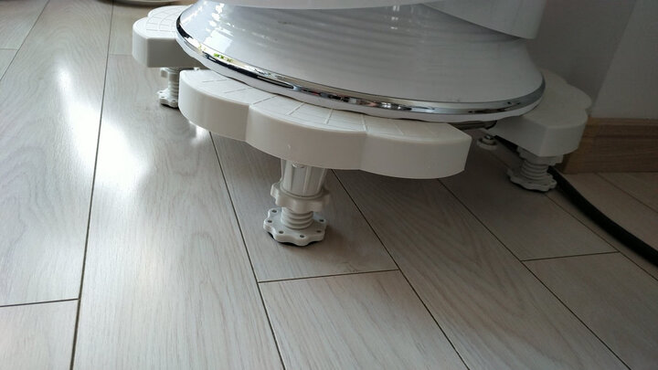 鑫嘉慕 圆柱形空调底座架 可移动托架 空调增高架 a款4脚柱不错,做工