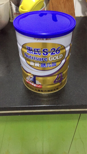 惠氏(wyeth)膳儿加儿童配方调制乳粉4段900克 全营养新配方奶粉已经收