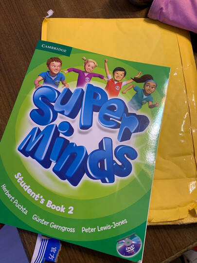 剑桥少儿英语 英版super minds 英音 学生用书教材 英式发音 2级别