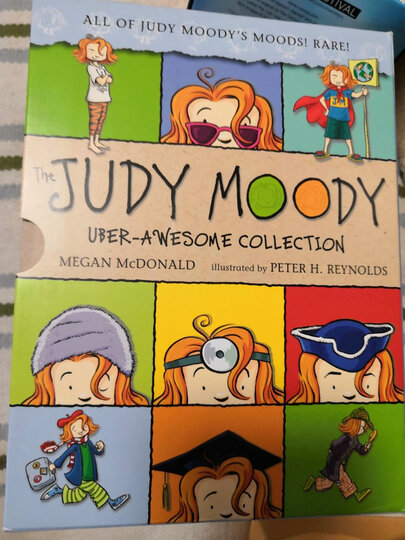 the judy moody uber-awesome collection: books 1-9 英文原版这套书