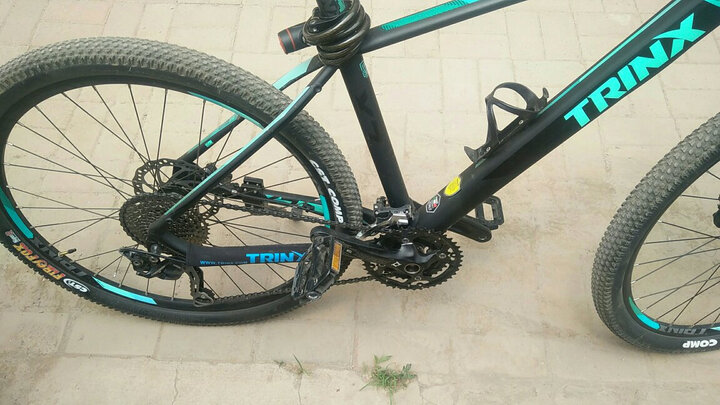 千里达x7/x8e变速山地车自行车禧玛诺30/20速全套气叉双油刹成人男女