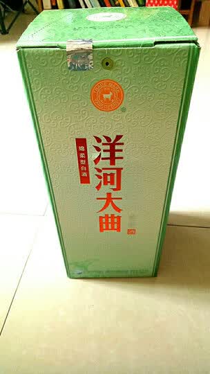 洋河大曲 青瓷 42度 单瓶装白酒500ml 口感绵柔浓香型这款酒的质量