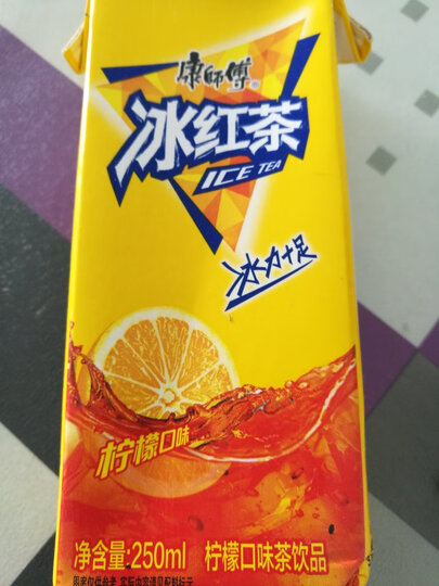 小盒装的统一冰红茶超.