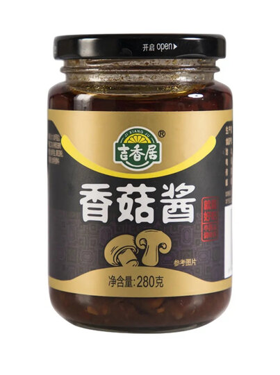 吉香居香菇酱280g×1瓶:"味道不错(*?07╰╯`?)?