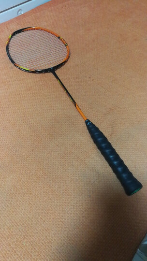 尤尼克斯yonex羽毛球拍单拍新次元碳素astrox天斧7羽拍黑橙未穿线实话