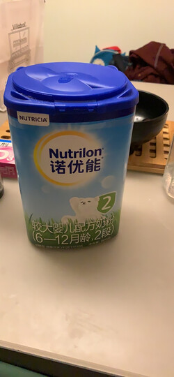 诺优能nutrilon 诺贝能 2段 900g一罐用户评论