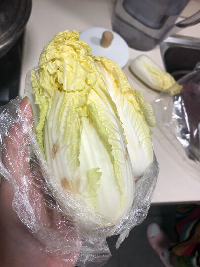 绿鲜知娃娃菜:"菜不错,有坏的叶子,掰掉了" - 京东