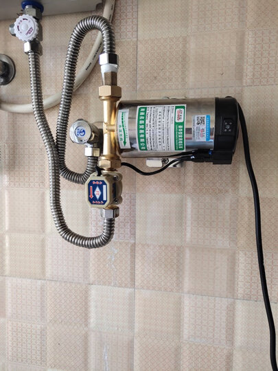 名磊增压泵家用自来水压力泵微型不锈钢管道泵热水器抽水泵花洒增压