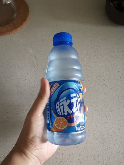 脉动橘子味运动饮料600ml*15瓶 整箱:"运动后喝脉动补充水分,橙子味道