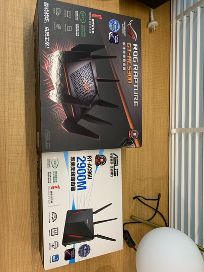【送网易uu加速|三频5300m】华硕(asus)gt-ac5300 rog游戏路由全千兆