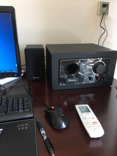 1蓝牙音箱电脑音响台式机超重低音炮客厅家用电视套装小米漫步者k歌