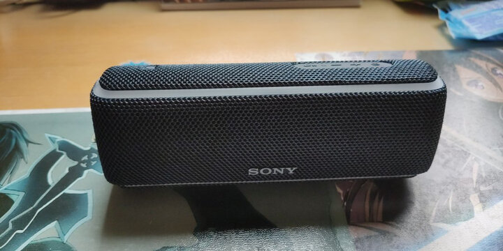 索尼(sony)srs-xb21 无线蓝牙音箱 防水便携 重低音(黑色)低音很足
