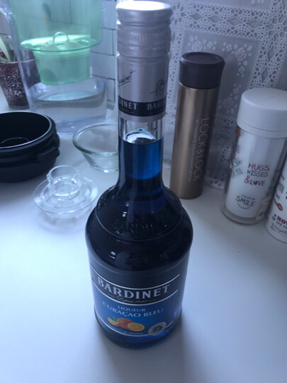 洋酒必得利bardinet蓝香橙力娇酒法国进口 700ml