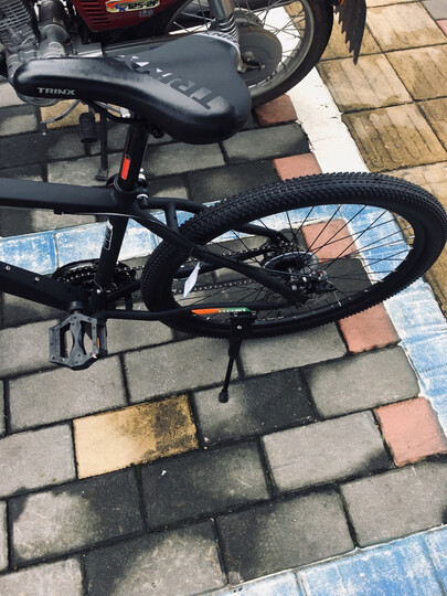 千里达k026/k021山地自行车双碟刹21速变速中大儿童山地车避震青少年