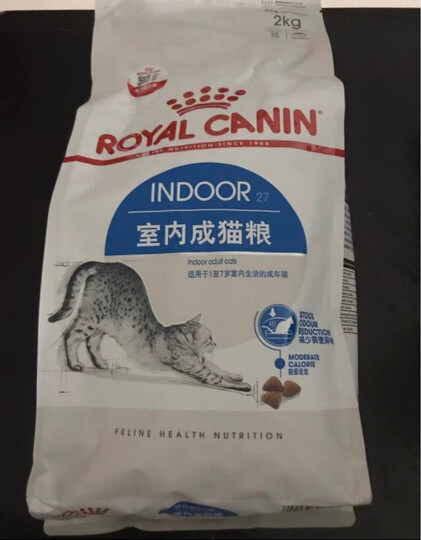 royal canin 皇家猫粮 全价粮 什锦味定制猫屋 尝鲜装 4kg(i27室内成