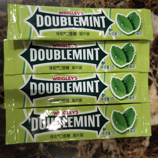绿箭口香糖:"口气清新!包装很好!客人很喜欢!" - 京东