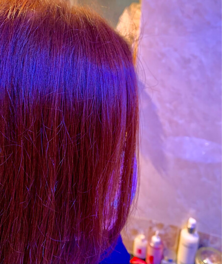 紫色染发热评榜