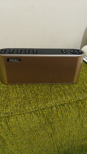 爱度(aidu) 爱度q8 无线蓝牙音箱 双喇叭重低音炮便携式老人插卡收音