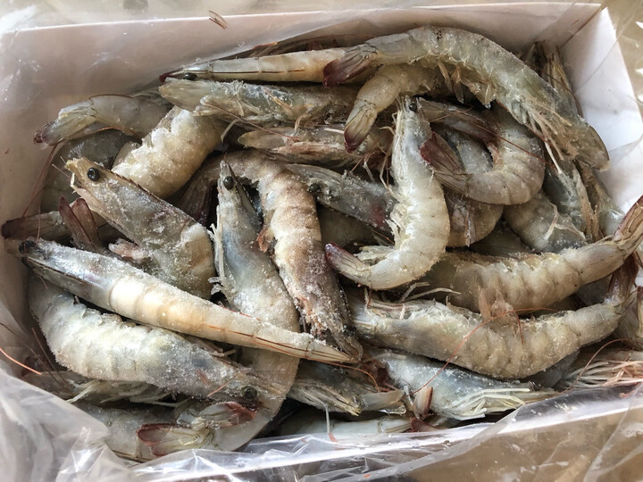 [晒单帖]没有冰,虾没坨到一起,冻的很实,味道鲜美.