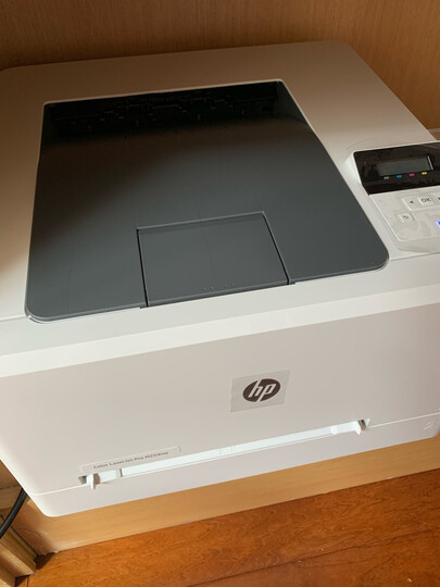 惠普hp colour laserjet pro m254nw彩色激光打印机:"产品包装:包装