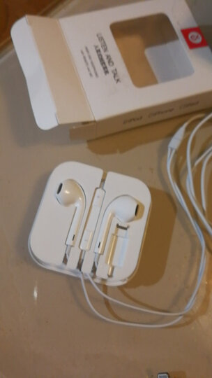 苹果12耳机 有线lightning扁头入耳式线控耳机带麦克 适用iphone11pro
