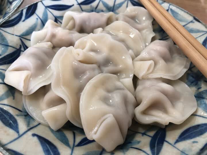 湾仔码头山珍海味-黑松露鲜美虾水饺 600g(36只):"美味" - 京东