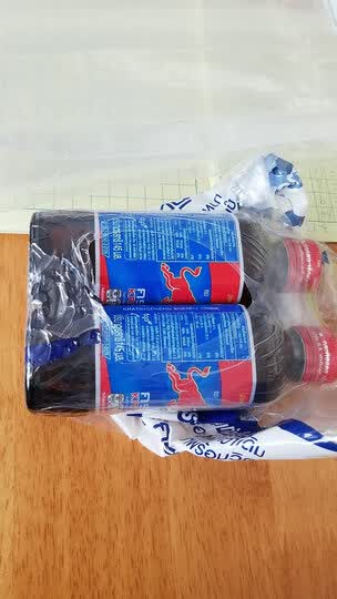 红牛(red bull)泰国蓝色红牛 功能维生素饮料 泰文版蓝色红牛150ml*50