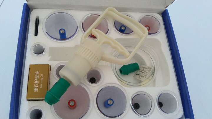 康祝 真空拔罐器家用高端礼盒c24抽气式拔气罐加厚防爆耐用 晒单图