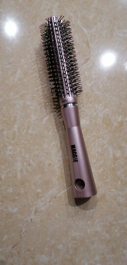 玫姬(maggie)梳子卷发滚梳卷梳内扣圆筒梳吹卷长发造型梳 蓝色小号