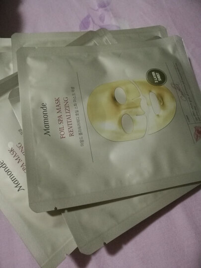 梦妆(mamonde)花植研究鎏金修护生机面膜 28ml*5(生机展颜)双十一买好