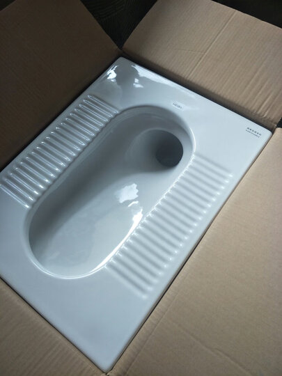 恒洁卫浴hegii 蹲便器冲水箱套装 便池蹲坑后进前排冲便器厕所蹲厕