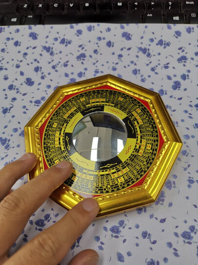 tatanicetatanice工艺礼品八卦镜摆件:"八卦镜已收到,商品完好,质量也