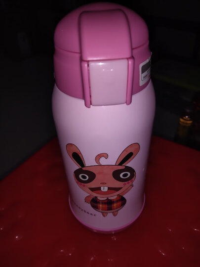 杯具熊(beddybear)儿童保温杯带吸管儿童水杯316不锈钢保温儿童水壶