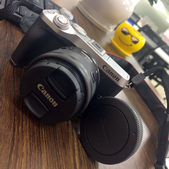 佳能(canon)eos m6 微单相机 数码相机 微单套机 银色(15-45 微单镜头