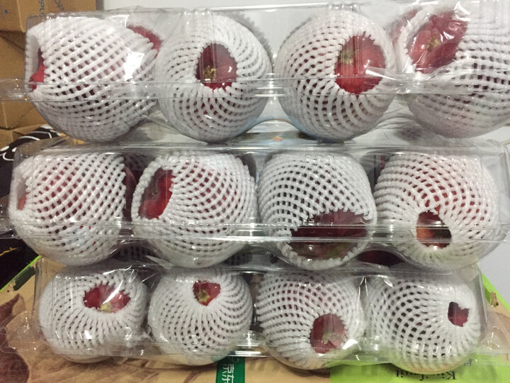 单果重约180-220g 平安果 生鲜进口水果苹果货收到了,发现美国蛇果的