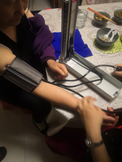 鱼跃(yuwell)水银血压计家用血压仪听诊器医用血压测量仪(a型精装)