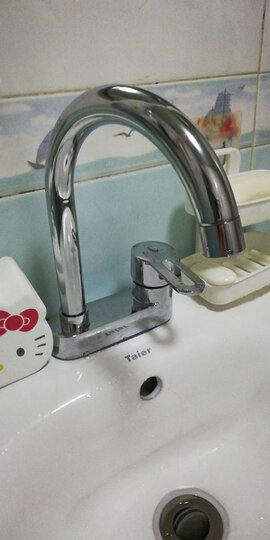 [晒单帖]质量挺好的很好按装,水龙头真的很好看上档.