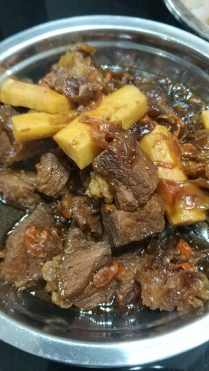 天谱乐食 澳洲原切m3牛腱肉 1kg 安格斯谷饲270天 进口谷饲牛肉质量