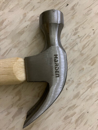 汉顿(harden)橡胶锤橡皮锤子双色包塑柄减震装修工具590415 晒单图