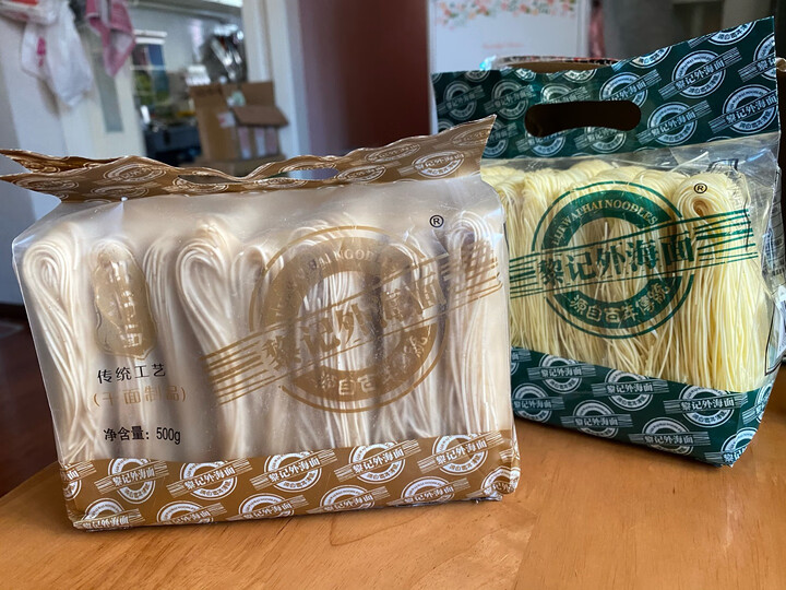 黎记银丝面500g:"同上." - 京东