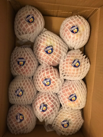 佳多果 特级新疆阿克苏苹果 果径85mm-90mm 净重7kg 20-22粒 礼盒