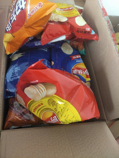 [晒单帖]好大一堆薯片,孩子喜欢的不得了,点赞!