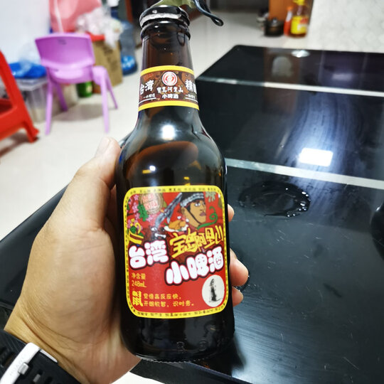寳岛阿里山:"麦芽浓度:哈哈,这款啤酒很迷你啊,口感很好,第一次购买