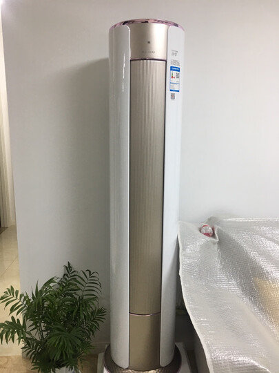 格力(gree)静享 3匹 京品家电 变频冷暖 智能 圆柱空调立式柜机kfr