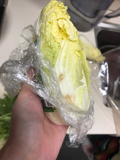 生鲜 蔬菜 叶菜类  绿鲜知娃娃菜  绿鲜知娃娃菜 商品评价  菜不错,有