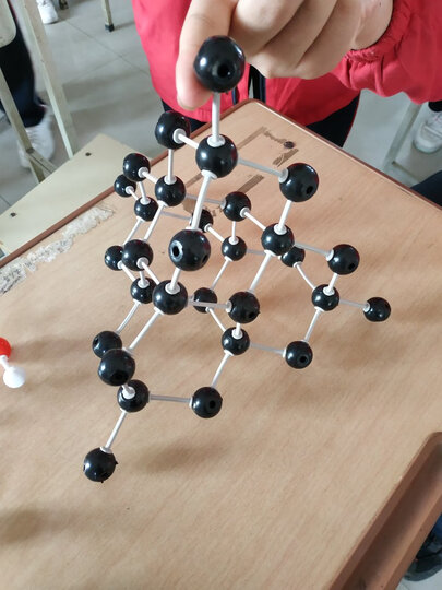 高中化学实验器材球棍比例演示碳60轨道杂交电子云二氧化硅 晒单图