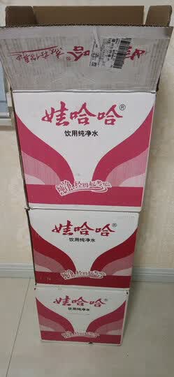 5l*4桶 整箱水(新老包装随机发货)完美,还是娃哈哈的水喝着舒服些