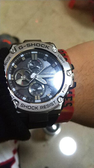 卡西欧(casio)g-shock gst-b100男表运动防水手表 gst-b100-1aprt嘿嘿