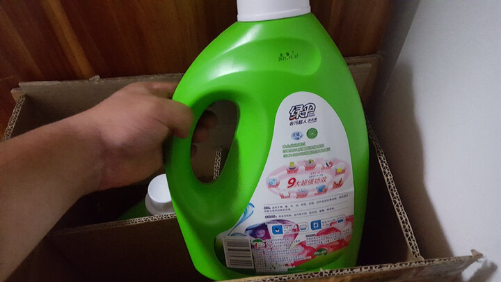 绿伞洗衣液热评榜