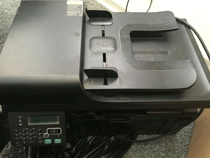 惠普(hp)m1216nfh 多功能黑白激光一体机 (打印 复印 扫描 )商务办公